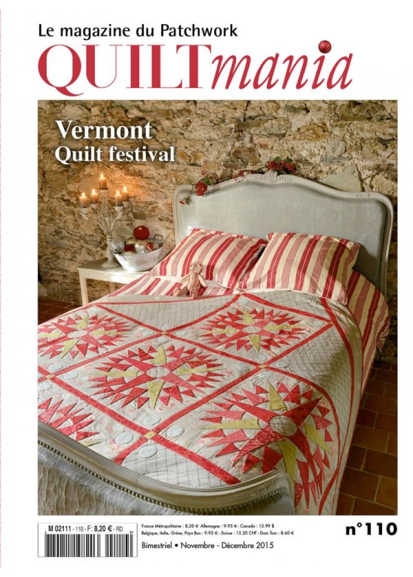 REVISTA  QUILTMANIA Nº 110 - últimas unidades
